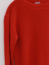 BASERANGE 25 autumn and winter layered sweater France BAS-PUTS-RC-AU25-MELOGRANO RED